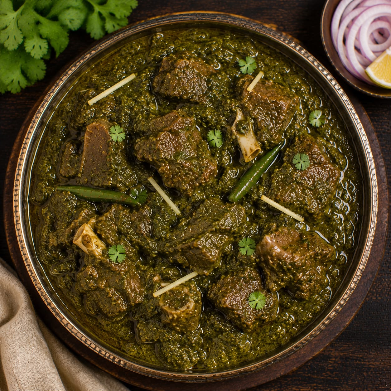 Saag Mutton